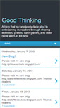 Mobile Screenshot of goodthinkingideas.blogspot.com