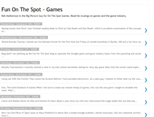Tablet Screenshot of fun-on-the-spot.blogspot.com