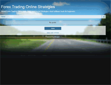 Tablet Screenshot of forextradingonline-x.blogspot.com