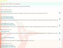 Tablet Screenshot of kidsoutdoorgames.blogspot.com