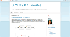 Desktop Screenshot of bpmn20inaction.blogspot.com