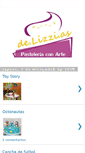 Mobile Screenshot of delizzias-tortasinfantiles.blogspot.com