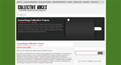 Desktop Screenshot of collective-voices.blogspot.com