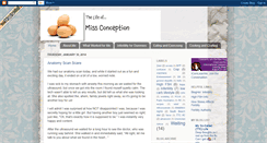 Desktop Screenshot of lifeofmissconception.blogspot.com