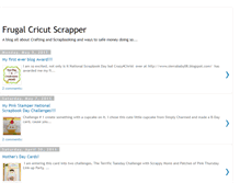 Tablet Screenshot of frugalcricutscrapper.blogspot.com