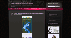 Desktop Screenshot of lasquemurierondeamor.blogspot.com