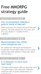 Mobile Screenshot of mmogoldservice.blogspot.com