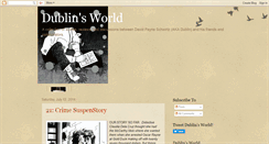 Desktop Screenshot of dublinsworld.blogspot.com