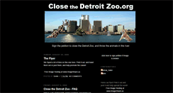 Desktop Screenshot of closethedetroitzoo.blogspot.com