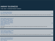 Tablet Screenshot of amwayoffers.blogspot.com