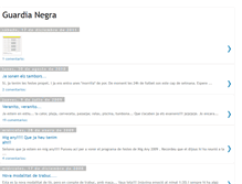 Tablet Screenshot of guardianegra.blogspot.com