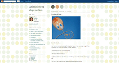 Desktop Screenshot of animationogstopmotion.blogspot.com