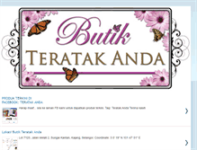 Tablet Screenshot of butikteratakanda.blogspot.com