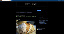 Desktop Screenshot of lievito-liquido.blogspot.com