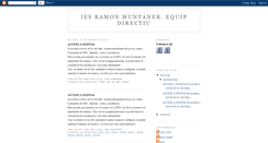 Desktop Screenshot of iesrmuntaner-equipdirectiu.blogspot.com