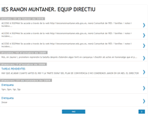 Tablet Screenshot of iesrmuntaner-equipdirectiu.blogspot.com