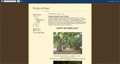 Desktop Screenshot of fruitsofgani.blogspot.com