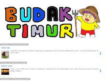 Tablet Screenshot of budaktimur.blogspot.com