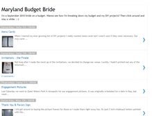 Tablet Screenshot of mdbudgetbride.blogspot.com