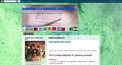Desktop Screenshot of cadenciajuanfristica.blogspot.com
