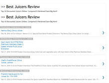 Tablet Screenshot of best-juicers.blogspot.com
