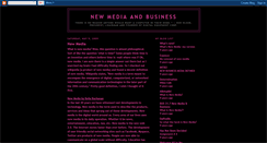 Desktop Screenshot of newmediabc.blogspot.com