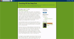 Desktop Screenshot of eventingoffthedeepend.blogspot.com