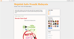 Desktop Screenshot of nomikmalaysia.blogspot.com