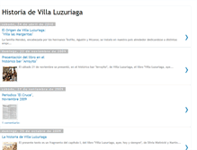 Tablet Screenshot of historiadevillaluzuriaga.blogspot.com