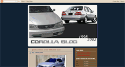 Desktop Screenshot of corollablog.blogspot.com