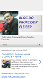 Mobile Screenshot of blogdoprofessorcleiber.blogspot.com