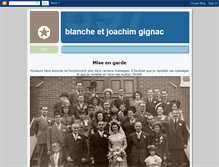 Tablet Screenshot of michelgignac.blogspot.com