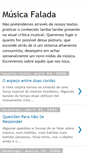 Mobile Screenshot of musicafalada.blogspot.com