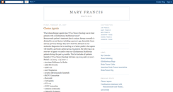 Desktop Screenshot of maryfrancishealth.blogspot.com