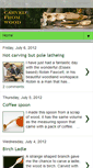 Mobile Screenshot of carvedfromwood.blogspot.com