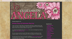 Desktop Screenshot of creationsbyangela.blogspot.com