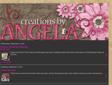 Tablet Screenshot of creationsbyangela.blogspot.com