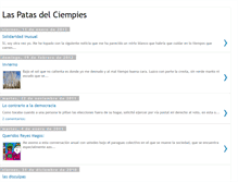 Tablet Screenshot of laspatasdelciempies.blogspot.com
