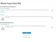 Tablet Screenshot of iphonefuzzyclock.blogspot.com