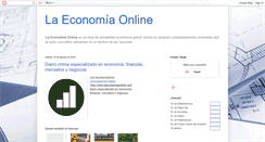 Desktop Screenshot of laeconomiaonline.blogspot.com