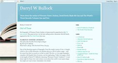 Desktop Screenshot of dwbullock.blogspot.com