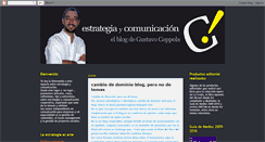 Desktop Screenshot of estrategia-comunicacion.blogspot.com