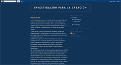 Desktop Screenshot of investigacionycreacion.blogspot.com