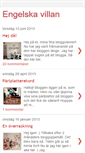 Mobile Screenshot of engelskavillan.blogspot.com