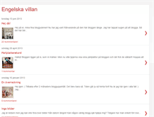 Tablet Screenshot of engelskavillan.blogspot.com