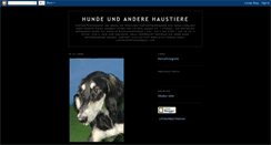 Desktop Screenshot of guido-freude-hunde.blogspot.com