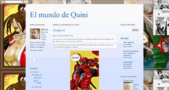 Desktop Screenshot of losdibujosdequini.blogspot.com