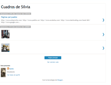 Tablet Screenshot of cuadrosdesilvia.blogspot.com