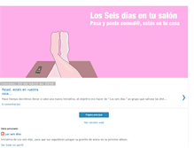 Tablet Screenshot of elsalondelosseisdias.blogspot.com