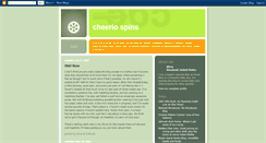 Desktop Screenshot of cheeriospins.blogspot.com